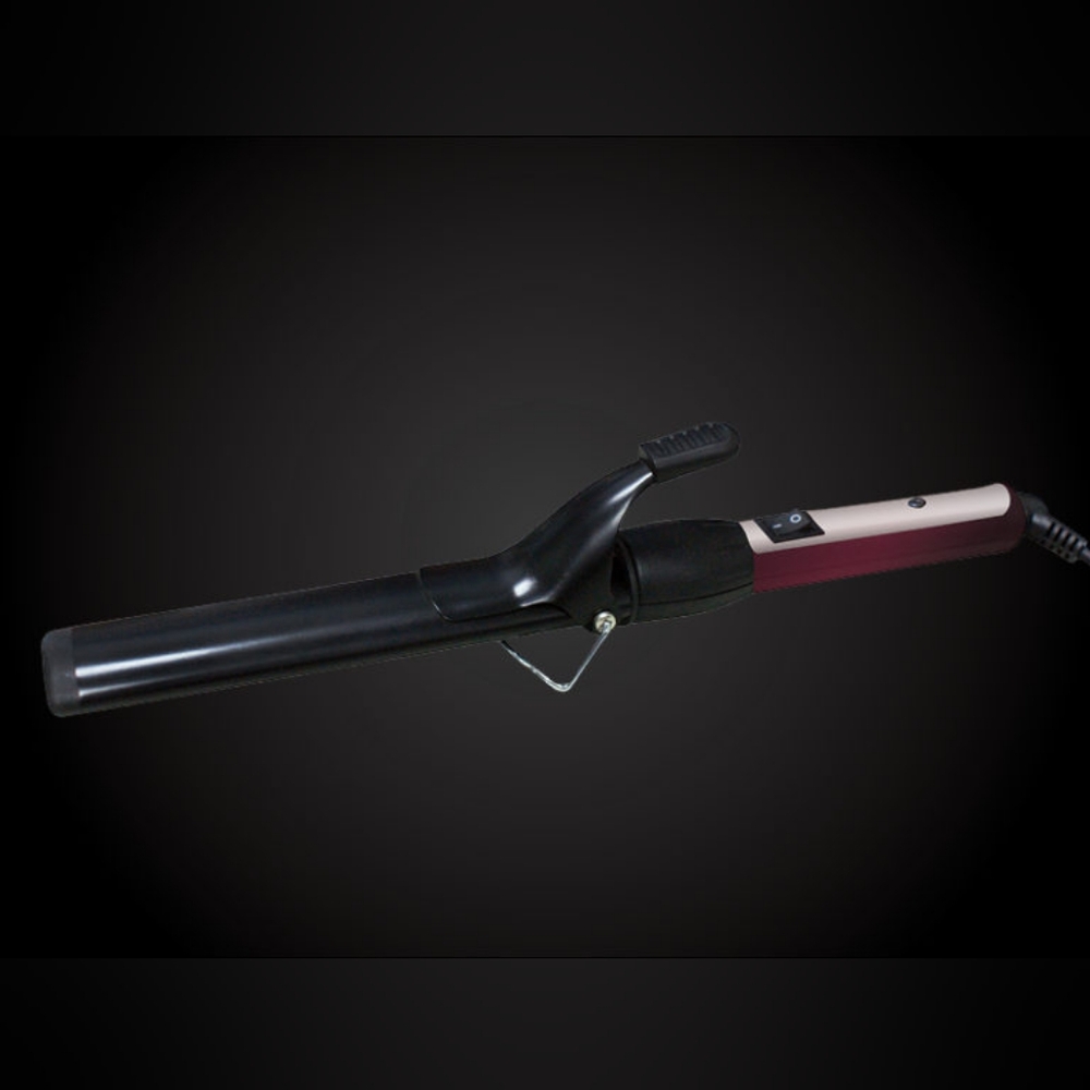 Hair Forensic Elite Oval Tourmaline Curling Iron In Burgundy